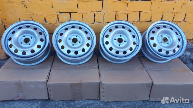 Штамп диски новые R15 / 6J/ 4*100/ ет48/ DIA54.1