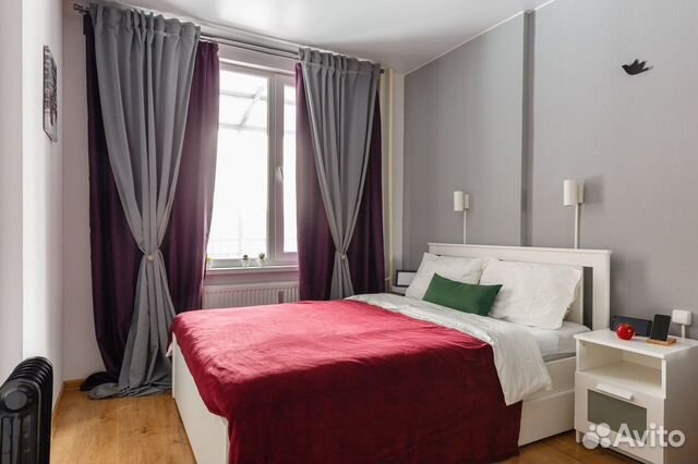 

1-к. квартира, 43 м², 3 кровати