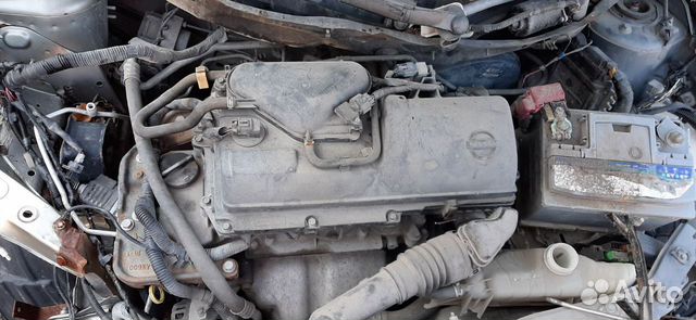 Двигатель CR12DE 10102AY2SB Nissan Micra (K12E)