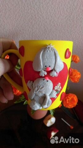 Кружка ручной работы