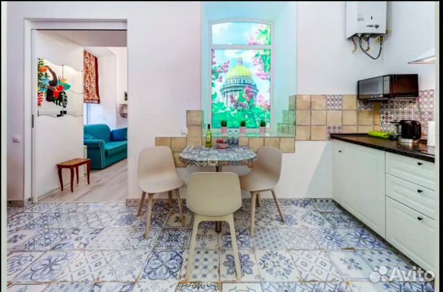 

2-к. квартира, 45 м², 2 кровати