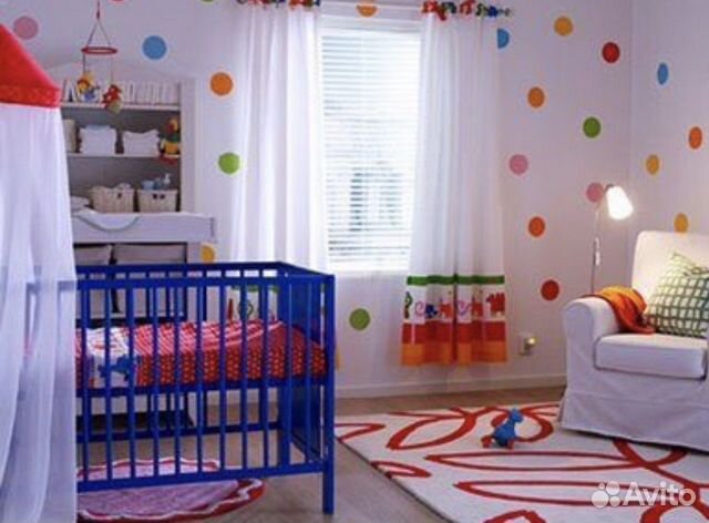 Шторы для детской IKEA