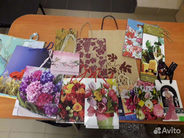 Подарочные пакеты