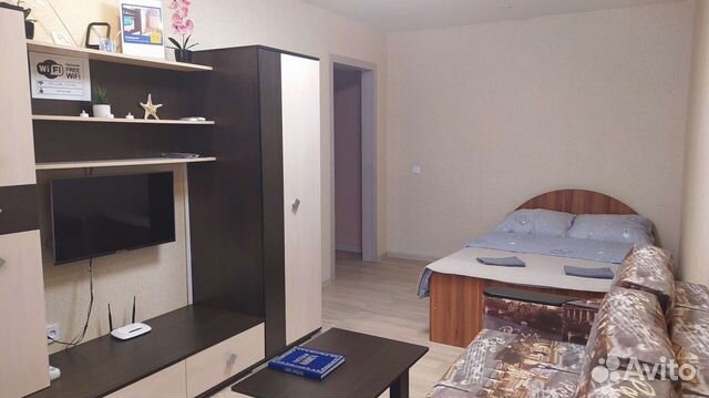 

1-к. квартира, 30 м², 2 кровати