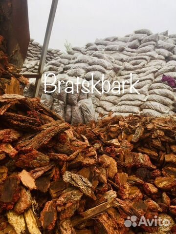 Мульча кора лиственницы оптом от 1650 мешков