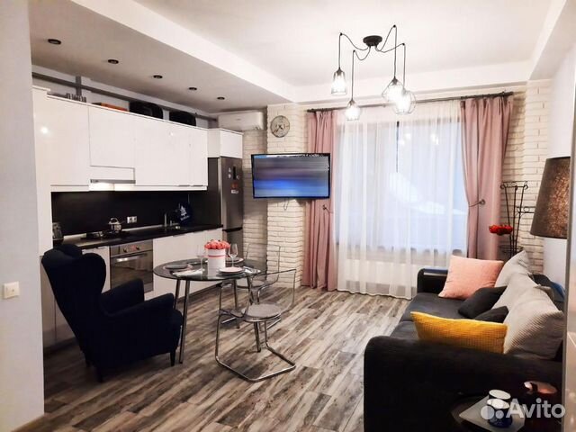 

Квартира-студия, 37 м², 2 кровати