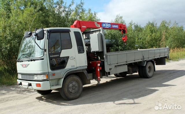 Кран-манипулятор (воровайка) грузоперевозки авто