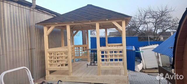 Деревянные беседки