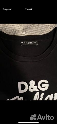 Dolce gabbana футболка