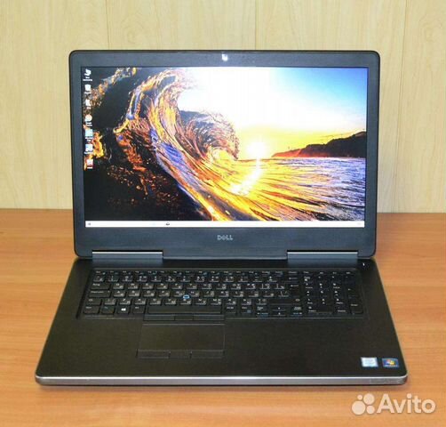 Dell precision 7710, 32gb озу, xeon