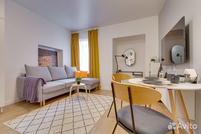 

Квартира-студия, 26 м², 2 кровати
