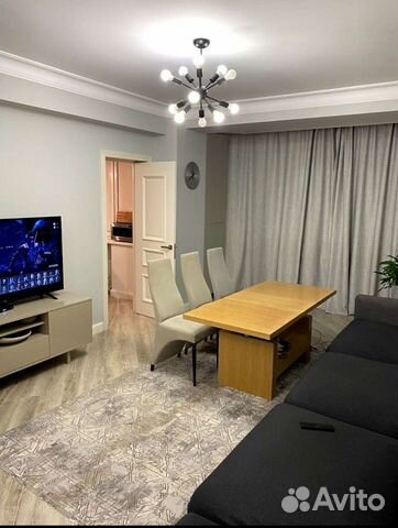 

3-к. квартира, 80 м², 2 кровати