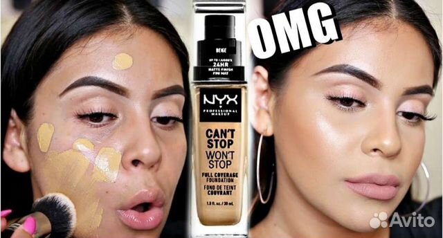 Тональный крем nyx