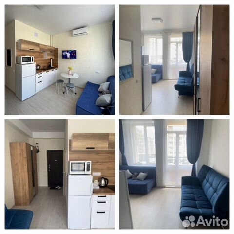 

Квартира-студия, 23 м², 2 кровати