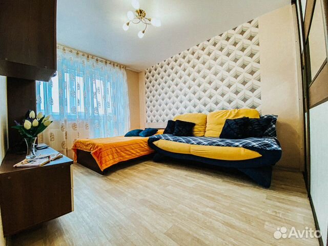 

1-к. квартира, 35 м², 2 кровати