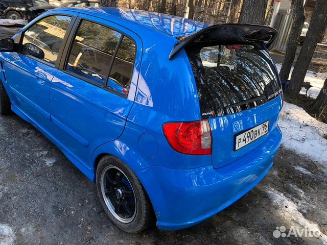 Спойлер Spoon style на Hyundai Getz