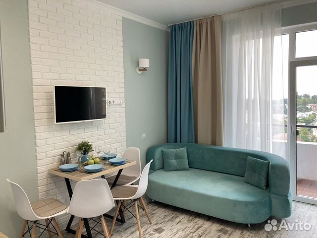

Квартира-студия, 27 м², 2 кровати