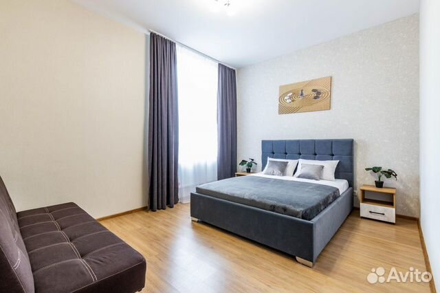 

1-к. квартира, 50 м², 3 кровати