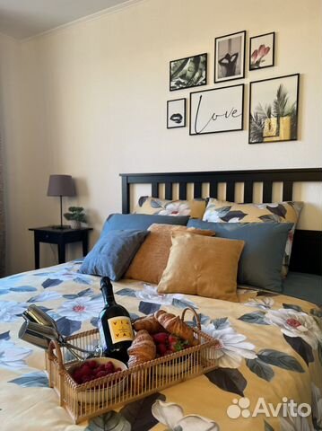 

1-к. квартира, 38 м², 2 кровати