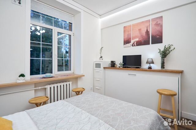

Квартира-студия, 20 м², 4 кровати