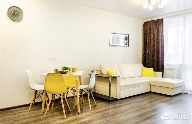 

1-к. квартира, 40 м², 2 кровати