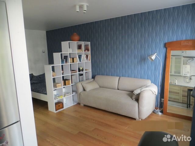 

Квартира-студия, 29 м², 2 кровати