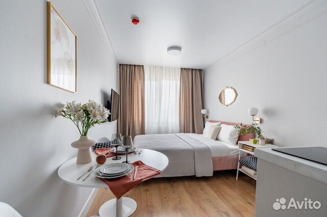 

Квартира-студия, 21 м², 1 кровать