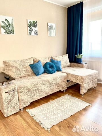 

1-к. квартира, 40 м², 2 кровати