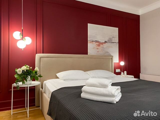 

1-к. квартира, 54 м², 2 кровати