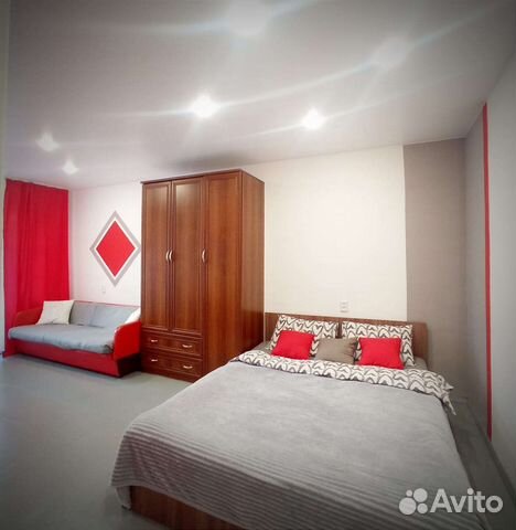 

1-к. квартира, 27 м², 2 кровати