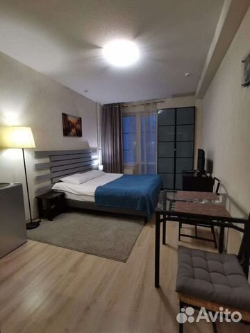 

Квартира-студия, 27 м², 2 кровати