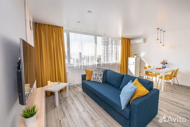 

Квартира-студия, 32 м², 2 кровати