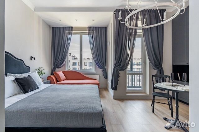 

Квартира-студия, 26 м², 1 кровать