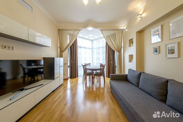 

Квартира-студия, 54 м², 2 кровати