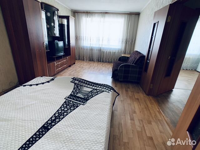 

1-к. квартира, 47 м², 2 кровати