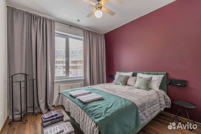 

1-к. квартира, 35 м², 2 кровати