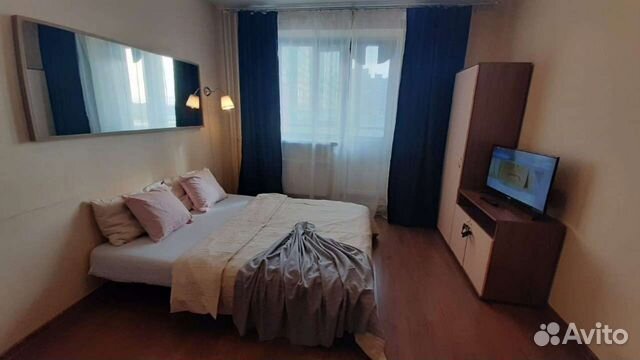

Квартира-студия, 30 м², 2 кровати