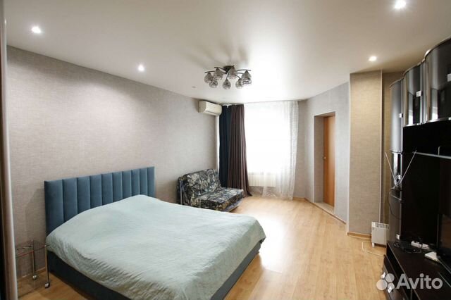 

1-к. квартира, 64 м², 3 кровати