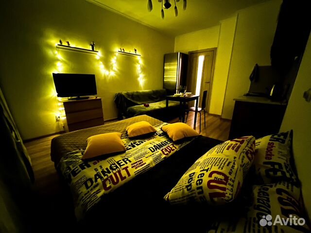

Квартира-студия, 29 м², 2 кровати