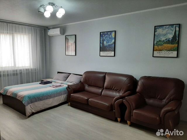 

1-к. квартира, 43 м², 2 кровати