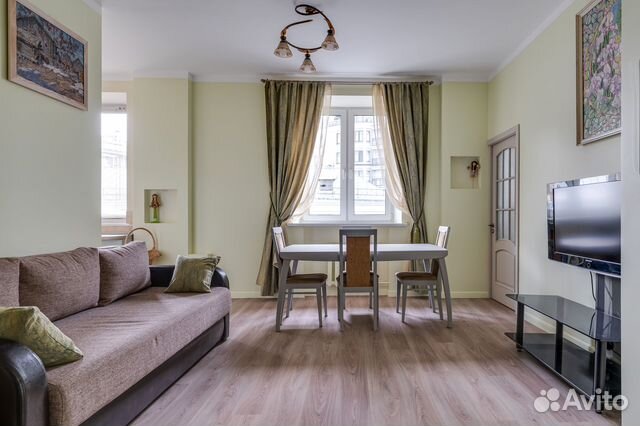 

2-к. квартира, 48 м², 2 кровати
