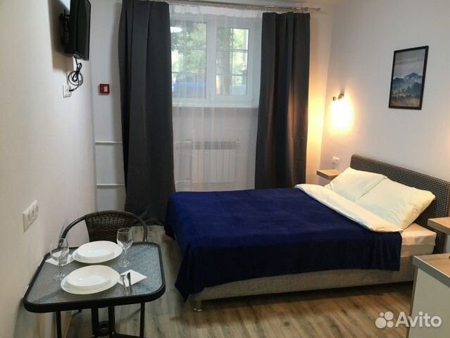 

Квартира-студия, 18 м², 1 кровать