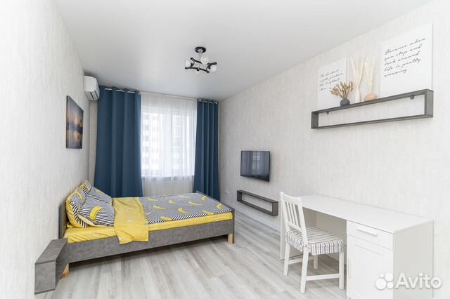 

1-к. квартира, 45 м², 2 кровати