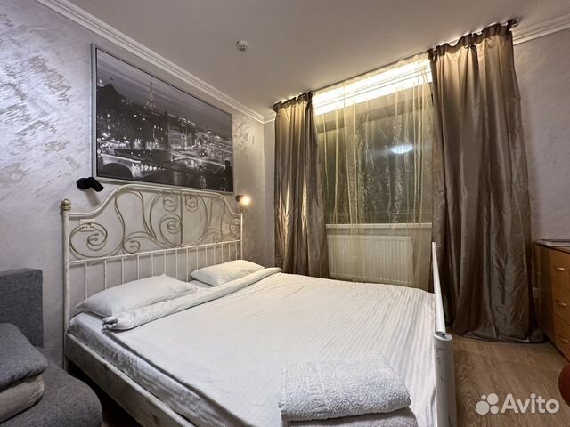 

Квартира-студия, 35 м², 2 кровати