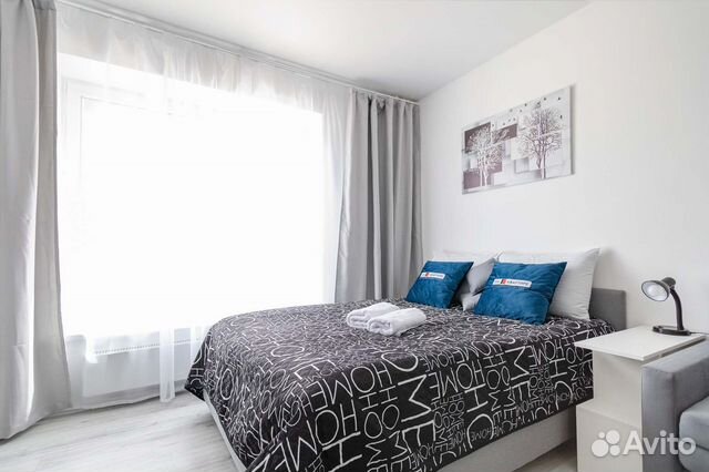 

Квартира-студия, 24 м², 2 кровати