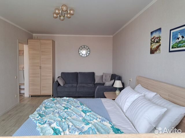

1-к. квартира, 41 м², 2 кровати