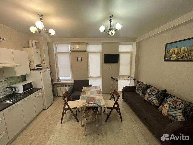 

Квартира-студия, 27 м², 2 кровати