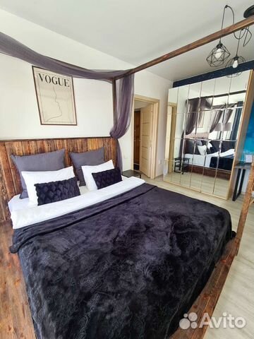 

1-к. квартира, 42 м², 3 кровати
