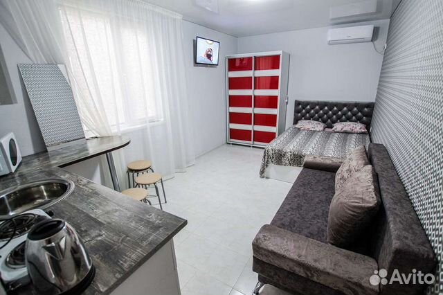 

Квартира-студия, 22 м², 2 кровати