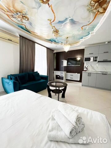 

Квартира-студия, 38 м², 2 кровати